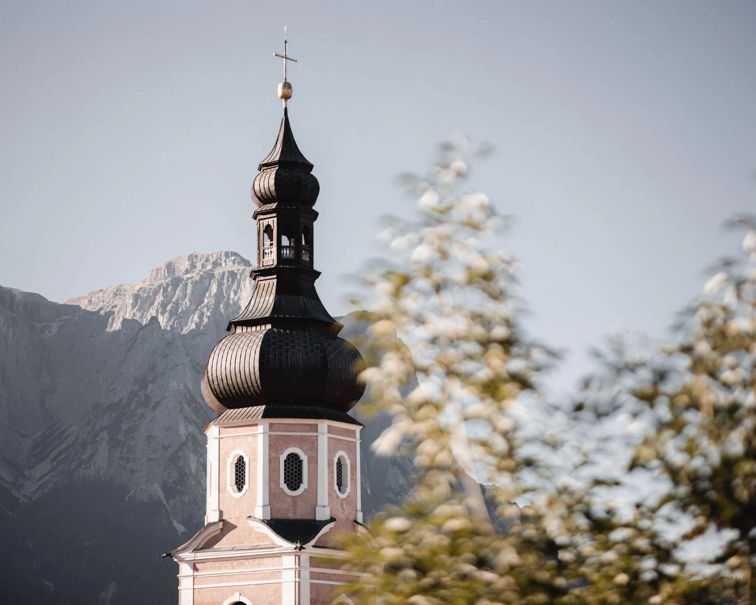 Castelrotto village on the Alpe di Siusi